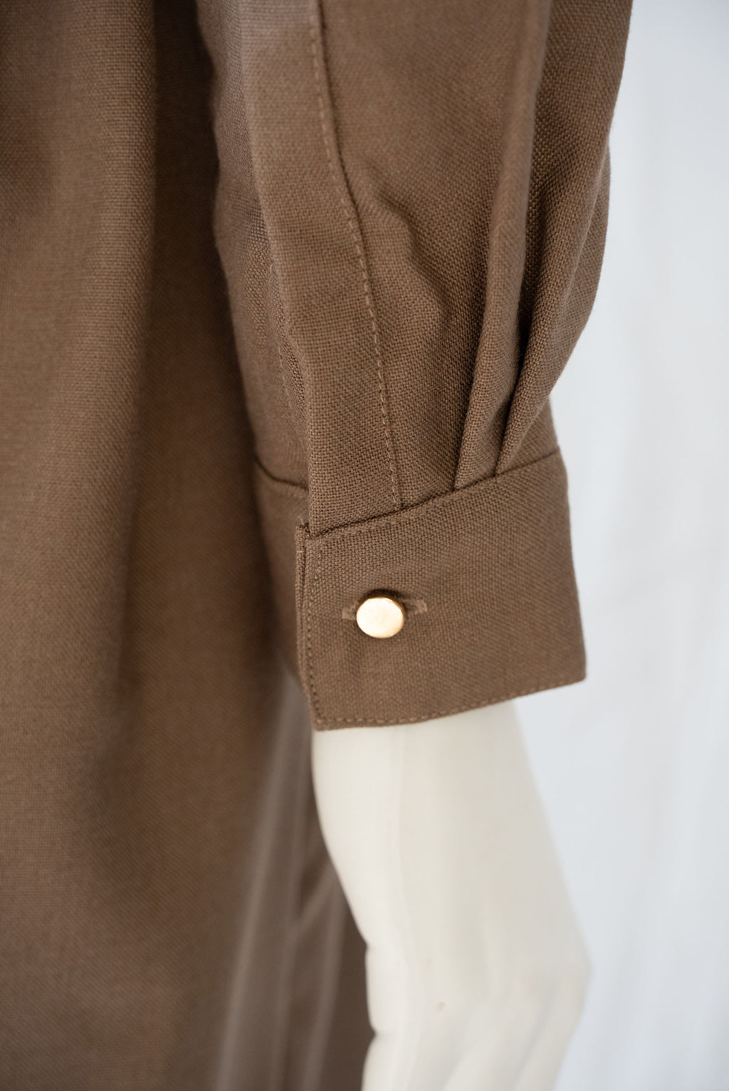 Sahara Shirt dress — Camel