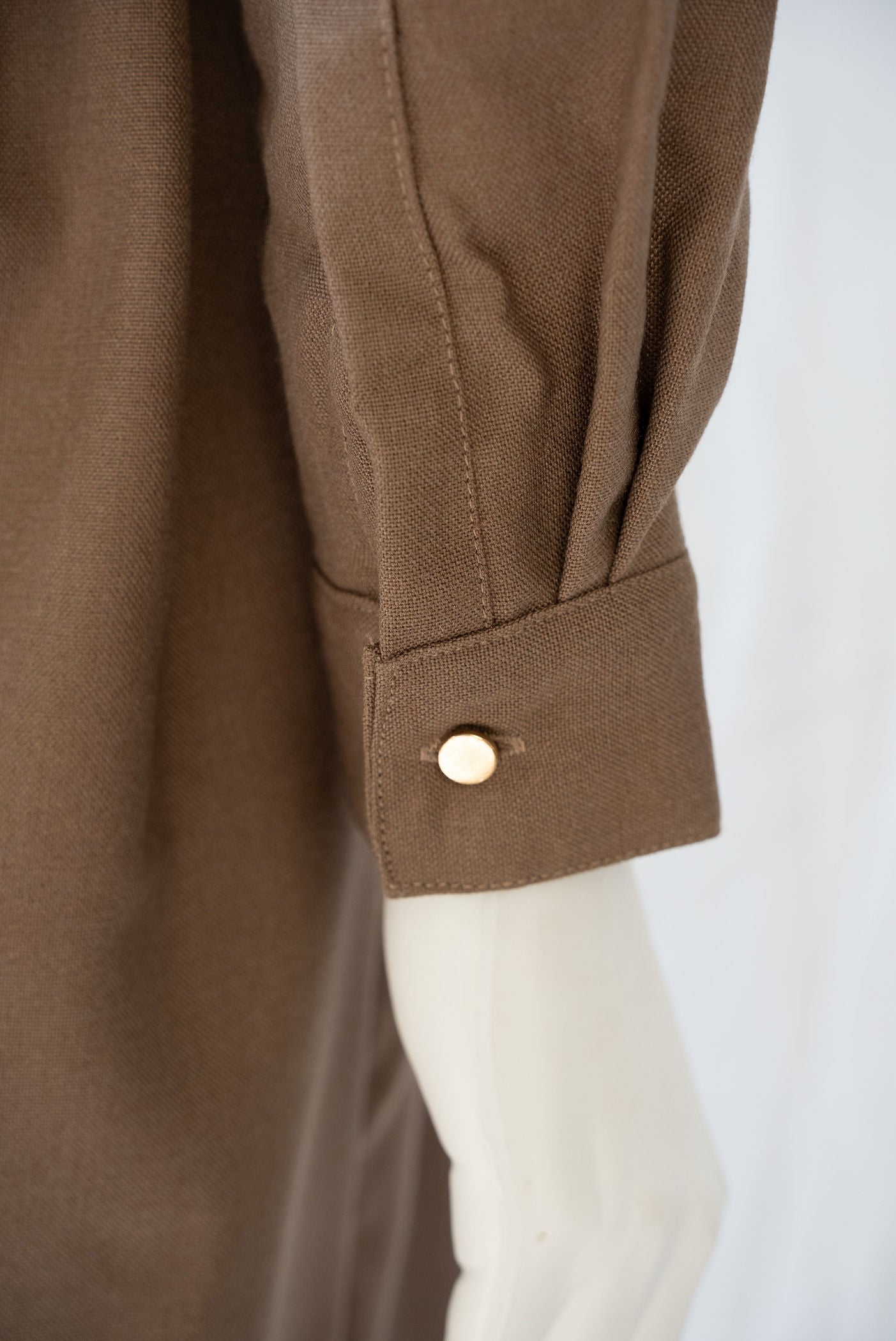 Sahara Shirt dress — Camel